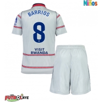 Camiseta Atletico Madrid Pablo Barrios #8 Tercera Equipación para niños 2026-27 manga corta (+ pantalones cortos)